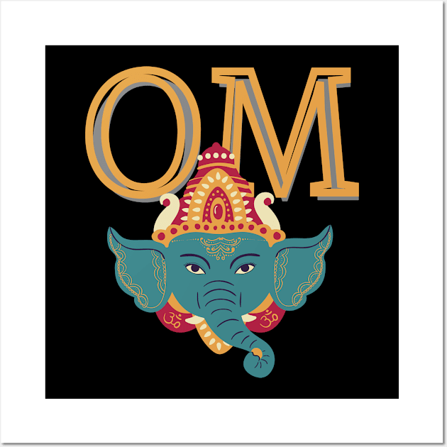 OM Wall Art by Psychodelic Goat